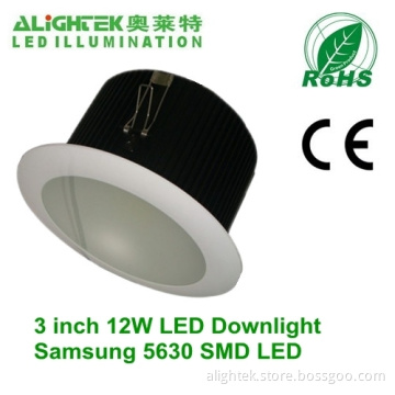 3 Inch 12w Led Downlight 